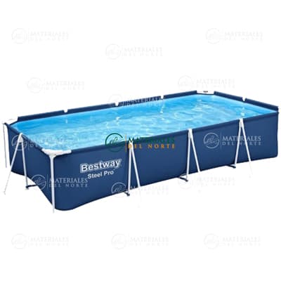 Alberca rectangular steel pro