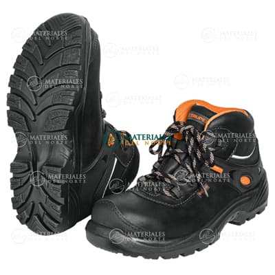 Bota de seguridad negra dielectrica Truper